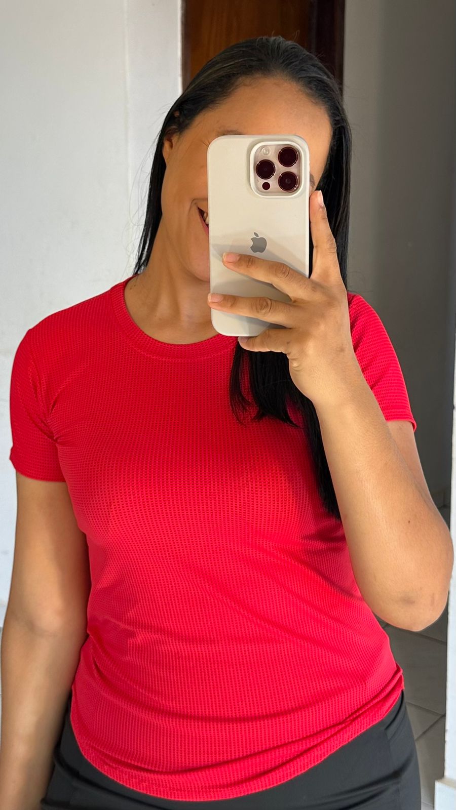 BLUSA PARA MALHAR BABY LOOK DRY FIT TAMANHO P