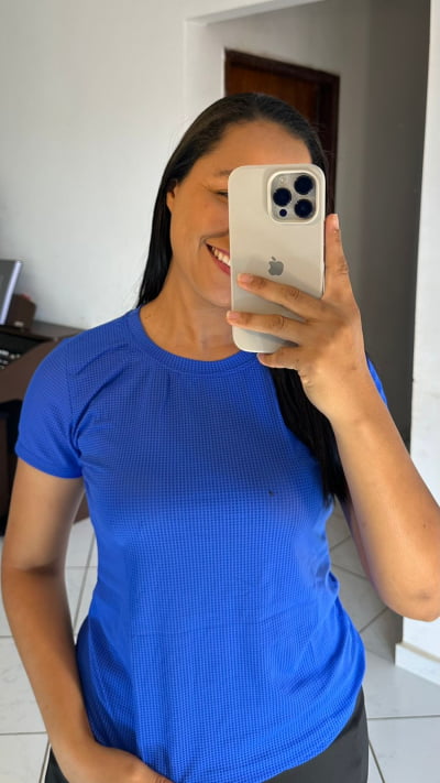 BLUSA PARA MALHAR BABY LOOK DRY FIT TAMANHO G