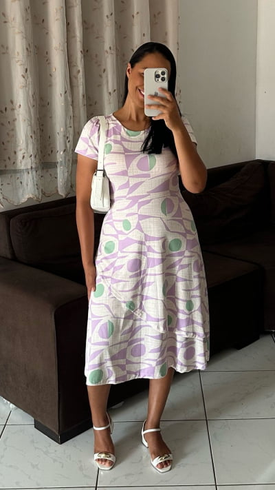 VESTIDO RODADO TRANSPASSADO MY