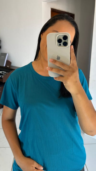 BLUSA PARA MALHAR BABY LOOK DRY FIT TAMANHO XG
