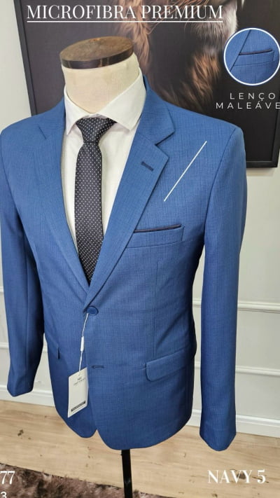 TERNO MASCULINO IMPERIO 44 NAVY